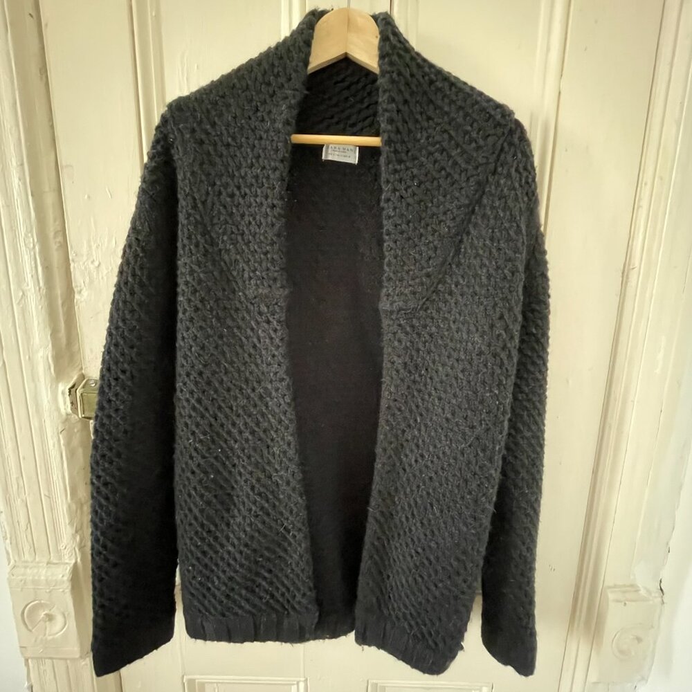 Zara Oversized Knit Cardigan Sweater - Men's S